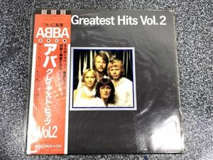 ABBA GREATEST HITS VOL2 アバ グレイテストヒッツVOL2 /【国内盤帯付】LP レコード / DSP-5113 / 洋楽ロックポップス