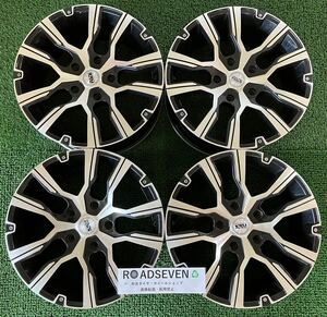 ★RADi IN TERNATIONAL 20インチ 150/5H ★20×9J +45 PCD150 5穴 ハブ:約110mm 4本Set ポリッシュ系 中古アルミ タンドラなど★送料無料