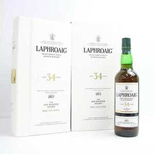 1円~LAPHROAIG（ラフロイグ）34年 イアン ハンター ストーリー ブック4 モルトマスター 46.2％ 700ml T24L220064