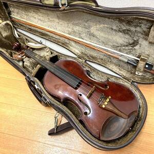 AY1769■【動作未確認】バイオリン BARBET ＆ GRANIER France フランス LUTHIERS BREVETES ケース付き 弦楽器 楽器 