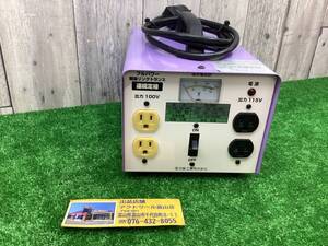 送料無料！【中古Bランク】△日動工業/NICHIDO 変圧器 降圧専用トランス TB-200D 200V100V.115△アクトツール富山店△窓