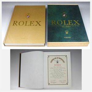 ロレックス 腕時計写真集 創業85周年 記念出版 洋書ブック ★ ROLEX ケース 箱 冊子 タグ 腕時計スタンド ディスプレイ ノベルティ 1904-01