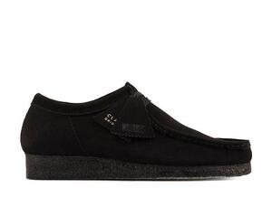 Clarks Wallabee "Black Suede" 26.5cm 26155519