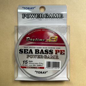 東レ シーバスPE パワーゲーム Daytime 15lb １