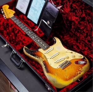 Fender custom shop 2019 NAMM LTD66 Strat super heavy relic 3.3kg