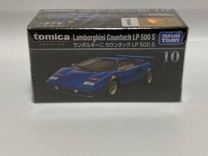 未開封　トミカプレミアム　10　ランボルギーニ　カウンタック　LP500S　新パッケージ　廃盤