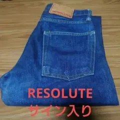 RESOLUTE 712 サイン入り 永久保証