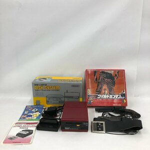 Nintendo ニンテンドー ファミコン ディスクシステム ワイルドガンマンセット 箱付き【CKAS4015】