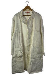 WORK WEAR CORPORATION/ショップコート/52/コットン/WHT/ヘリンボーン