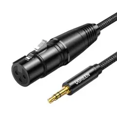 UGREEN xlr 3.5mm 変換 xlr ケーブル マイクケーブル