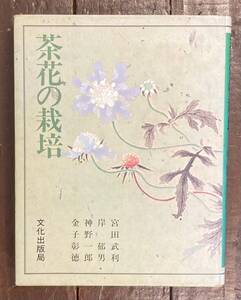 【即決】茶花の栽培/宮田武利・岸郁男・神野一郎・金子彰徳 /文化出版局/昭和56年/初版/本/植物/写真/図鑑/事典/辞典/茶道