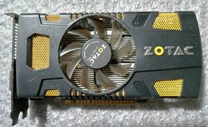 【中古パーツ】ZOTAC NVIDIA GeForce GTX 550 Ti グラフィックボード/ビデオカード PCI-E DP/HDMI/DVI■K864-2