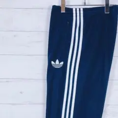 adidas アディダス トラックパンツ ネイビー 100 L