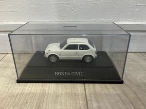 1/43EBBRO OLDIES HONDA CIVIC HI-DELUXE エブロ シビック ハイデラックス フィギュア ミニカー