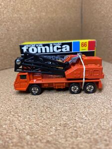 トミカ　ミニカー　tomica minicar 日本製　黒箱　ふそう　トラッククレーン　トミカ複数出品中　同梱可