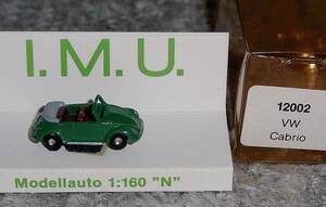 IMU1/160 VW ビートル カブリオレ グリーン フォルクスワーゲン