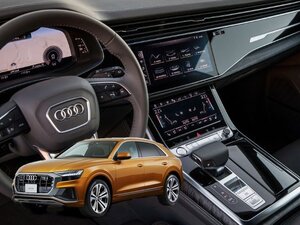 AUDI TYPE-RX5H ver.2 現行 A1 A4 A5 Q3 Q5 2019年～ A6 A7 A8 Q7 Q8 デュアルモニター用 AVインターフェイス HDMI入力 CARPLAY対応