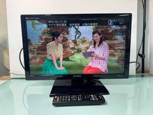 No093　三菱　REAL　２４V型　液晶テレビ　２０１４年製　LCD－２４LB６