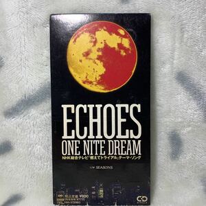 8cm★ECHOESエコーズ『ONE NITE DREAM/SEASONS』CDシングル【廃盤】辻仁成(元中山美穂夫)NHK「燃えてトライアル」テーマソング