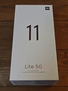 Xiaomi Mi 11 Lite 5G SIMフリー 6GB/128GB トリュフブラック 中古美品