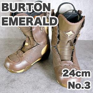 BURTONバートンEMERALD レディーススノーボードブーツ24センチ