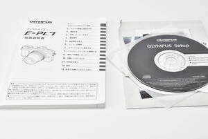 OLYMPUS オリンパス E-PL7 取扱説明書 送料無料 EF-TN-YO2068