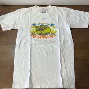 35th Anniversary ホノルル マラソン Tシャツ 半袖 トップス オシャレ プリント XSサイズ NIKE ナイキ ※ネコポス発送可 (△