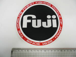 未使用 富士工業/FUJI 丸型 大きい ステッカー 珍品??