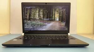 中古ノートパソコン★Windows10★toshiba Core i5-6300U/@2.50GHz/8GB/M.2 128GB/13インチ以上★