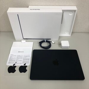 Apple MacBook Air M2 2022 MLY33J/A BTO Sequoia/8コアCPU/8コアGPU/16GB/512GB/ミッドナイト/A2681 250115SK020552