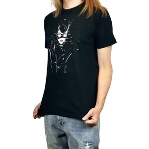 新品 キャットウーマン バットマン リターンズ ミシェルファイファー Tシャツ S M L XL ビッグ オーバー サイズ XXL~5XL ロンT パーカー 可