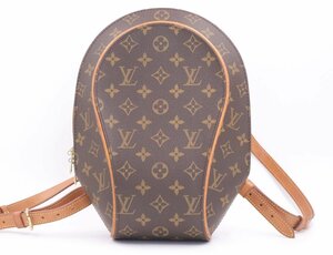 【ト長】LOUIS VUITTON ルイヴィトン M51125 エリプス・サック・アド モノグラム リュック ブラウン PVC レザー IR590IOB52