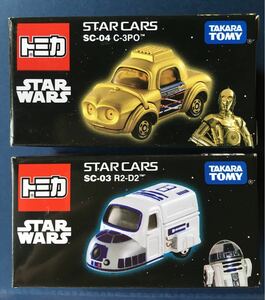 【トミカSTAR WARS】『STAR CARS “R2-D2 & C-3PO”（新品・未開封品2台セット A）』