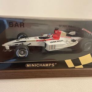 限定品　未使用　未開封　美品　ミニチャンプス　1/18 BARホンダ　SHOWCAR 2004 佐藤琢磨