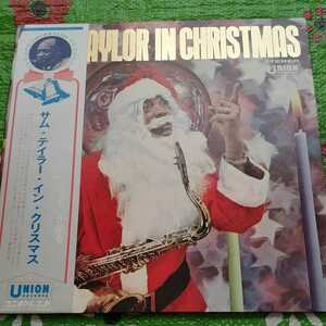 SAM TAYLOR サム・テイラー SAM TAYLOR IN CHRISTMAS 帯付き LPレコード