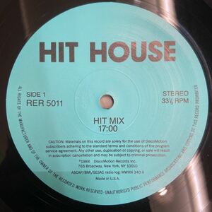 LP V.A / HIT MIX / PET SHOP BOYS / RER 5011 / HIT HOUSE / 5点以上で送料無料