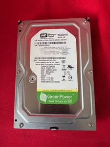 動作保証　ハードディスク Western Digital WD3200AVVS-63L2B0 320GB (A101)