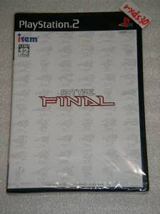 PS2 R-TYPE FINAL 未開封品 アールタイプファイナル