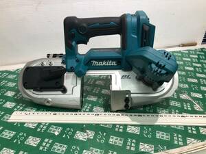 中古品 電動工具 makita マキタ 18v充電式ポータブルバンドソー PB183DZ 本体のみ.鉄工 金属加工.切断.帯鋸. ITQXNIL37TN0