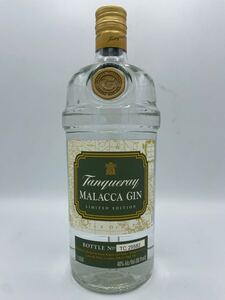 【未開栓】 タンカレー マラッカ ジン リミテッドエディション 旧ボトル 1000ml 40% ボトルナンバー TANQUERAY MALACCA GIN ロンドン ●447