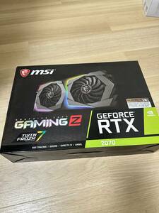 【中古】MSI GeForce RTX 2070 GAMING Z 8G グラフィックスカード GPU