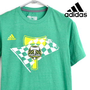 ST1700 アディダス adidas スポーツ Tシャツ S 肩37 ポートランド ティンバーズ サッカー メール便 xq