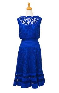 TADASHI SHOJI　タダシショージ　ROYAL BLUE　ワンピース　「６ 」/ １１号程度