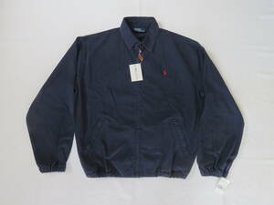 ポロ ラルフローレン　スイングトップ　ジャケット　ブルゾン　ネイビー　デッドストック　DEAD　Polo Ralph Lauren　90s　M　