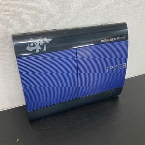 1031 PS3本体 メタルギアライジング仕様 動作品 本体のみ S9127 ヤ100 C210