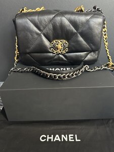 CHANEL 19Bag シャネル ショルダーバッグ ハンドバッグ ブラック