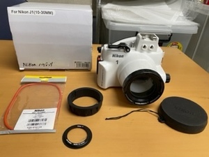 Nikon★中古水中ハウジング★Nikon1　WP-N1★WATERPROOF 40m／132ft★白★処分特価！