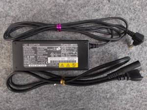 中古 ACアダプター 富士通 FMV-AC312 FPCAC26 19V 3.16A 丸ピン5.5mmx2.5mm 0409003-002