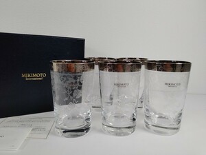 MIKIMOTO ミキモト グラス5個セット