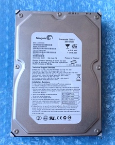 ... Seagate 3.5インチ IDE HDD ST3250823A 250GB 動作確認済